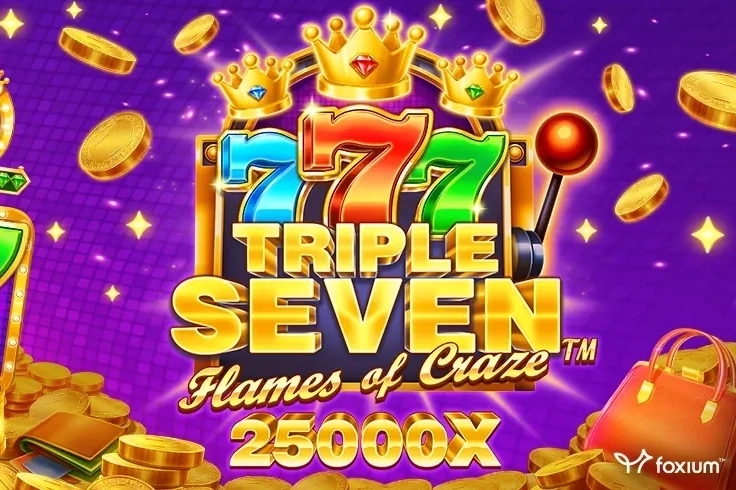 Triple Seven Flames of Craze slot by Foxium