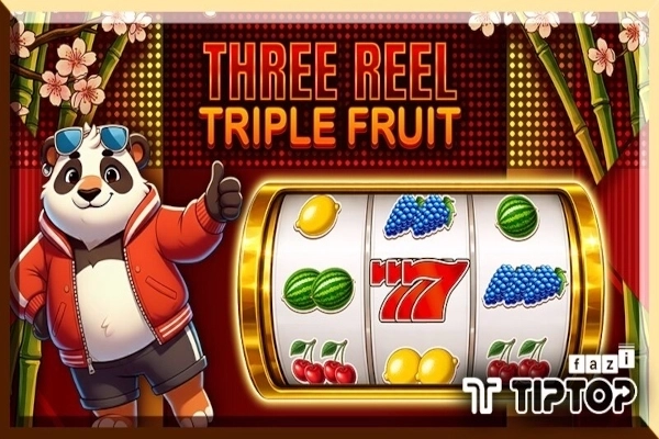 Three Reel Triple Fruit slot by Tiptop