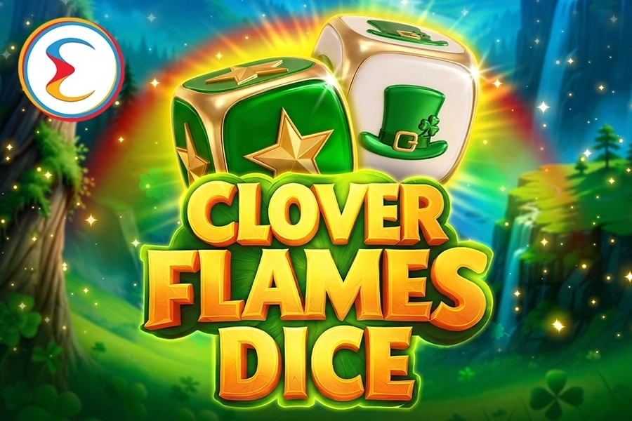 Clover Flames Dice slot by Endorphina