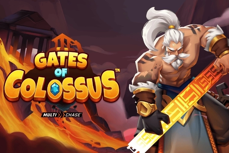 Gates of Colossus MultiChase slot by Wishbone