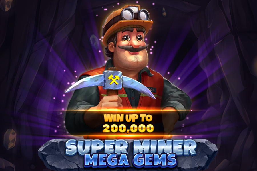 Super Miner - Mega Gems Demo Slot
