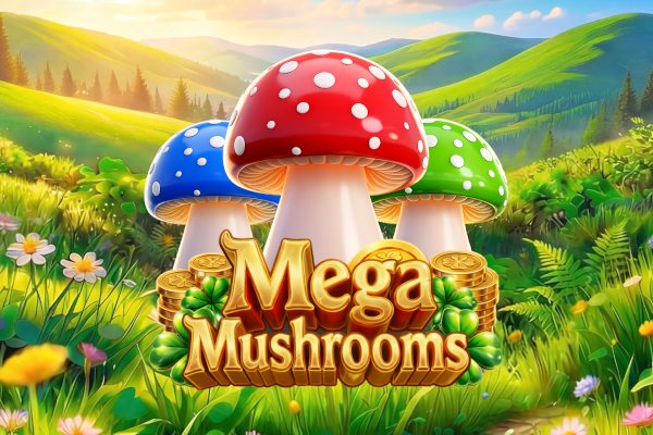 Mega Mushrooms slot by Amigo Gaming