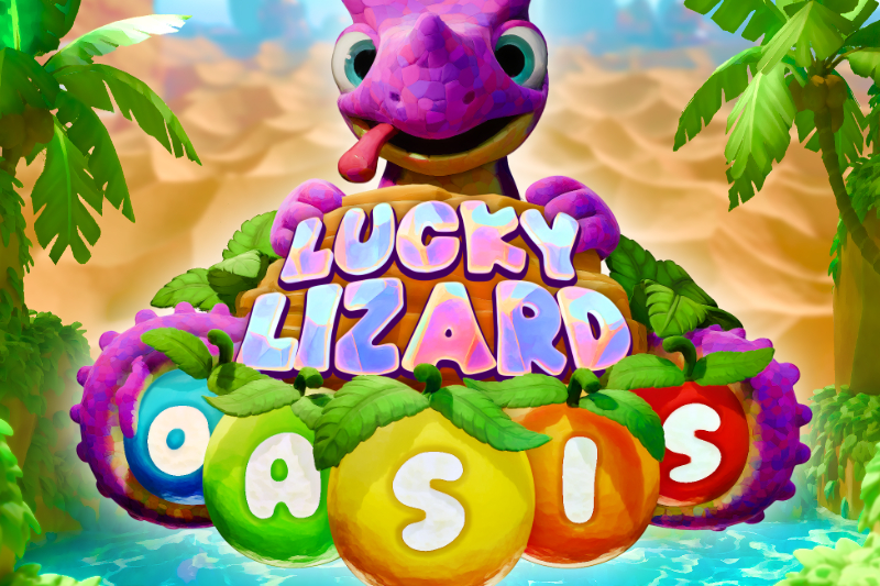 Lucky Lizard Oasis slot by Black Cat Games