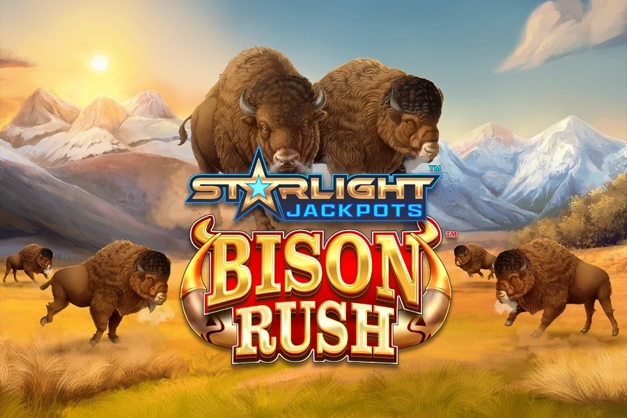 Starlight Jackpots Bison Rush slot by Greentube