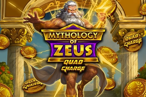 Mythology of Zeus QUADCHARGE slot by Posh Monkey Studios