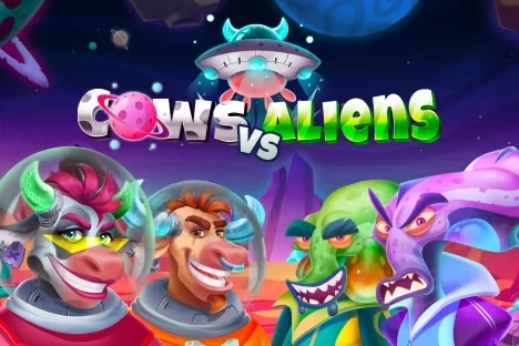 Cows vs Aliens slot by Playmer