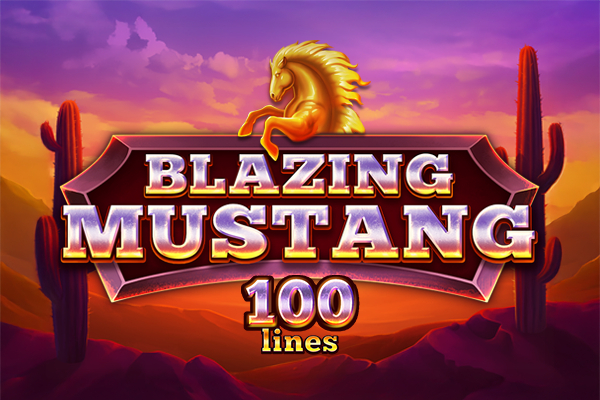 Blazing Mustang 100 Lines slot by Edge Labs