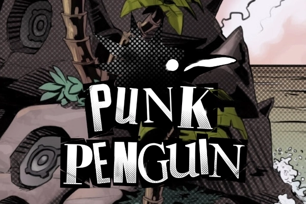 Punk Penguin slot by Print Studios