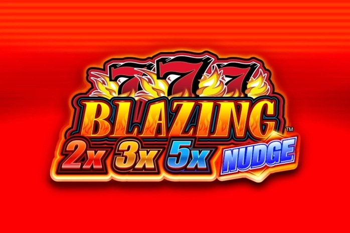 Blazing 777 2x 3x 5x Nudge slot by Light & Wonder