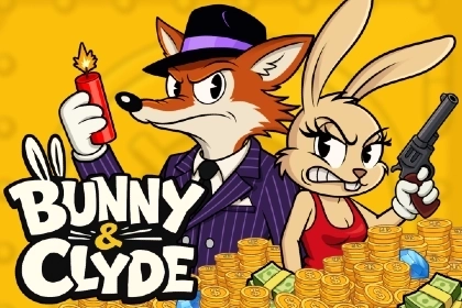 Bunny and Clyde slot by PoggiPlay - 96.2% RTP