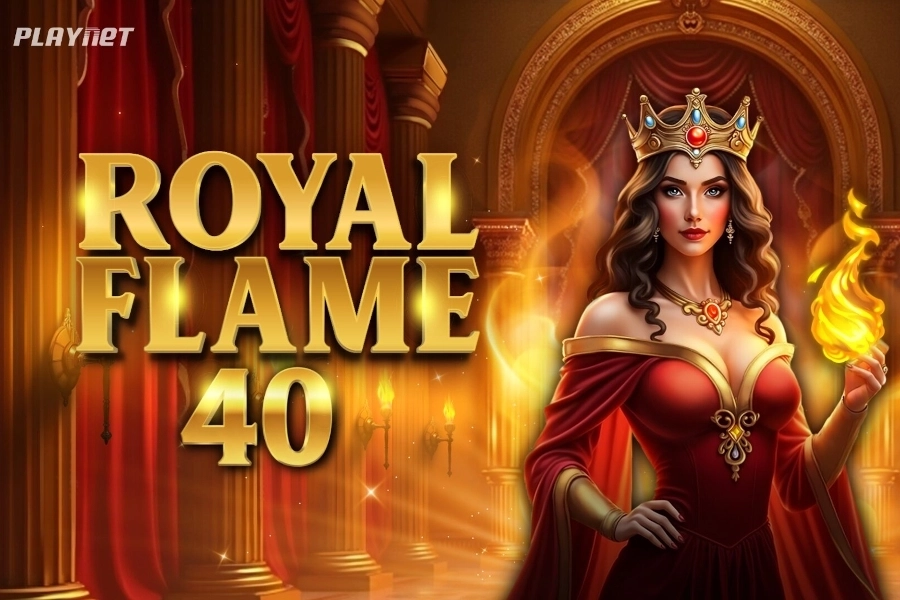Royal Flame 40 slot by Playnet