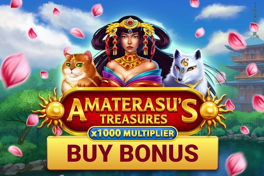 Amaterasu's Treasures slot by Amusnet