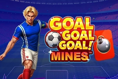 Goal Goal Goal: Mines slot by Playtech