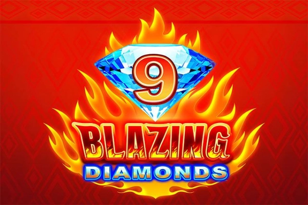 9 Blazing Diamonds slot by SpinPlay Games