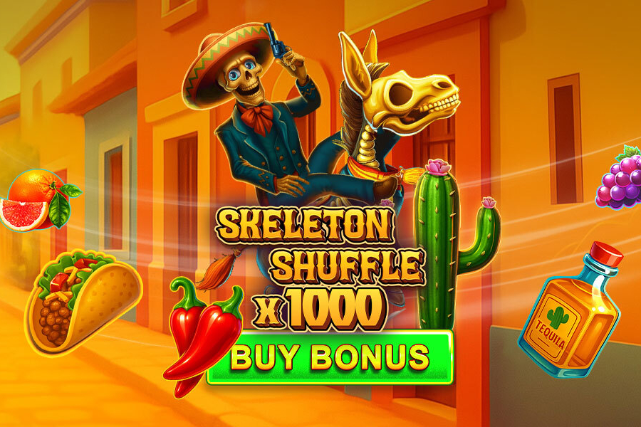 Skeleton Shuffle x1000 slot by Pateplay