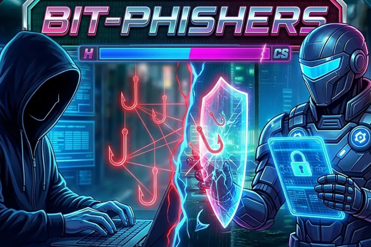 Bit-Phishers slot by Arcane Pixel