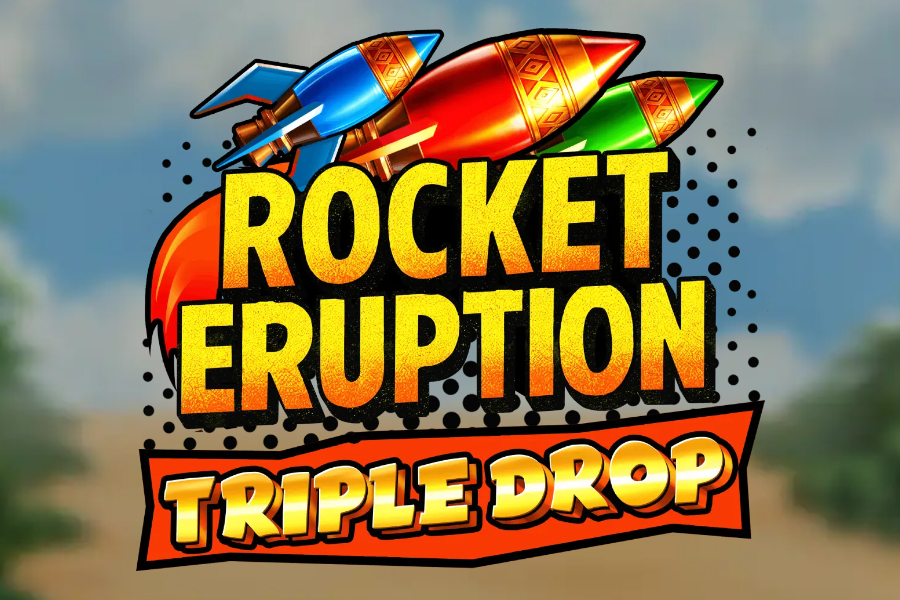 Rocket Eruption Triple Drop slot by Atlantic Digital