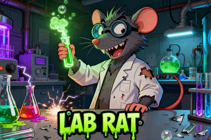 Lab Rat slot by Ludexa