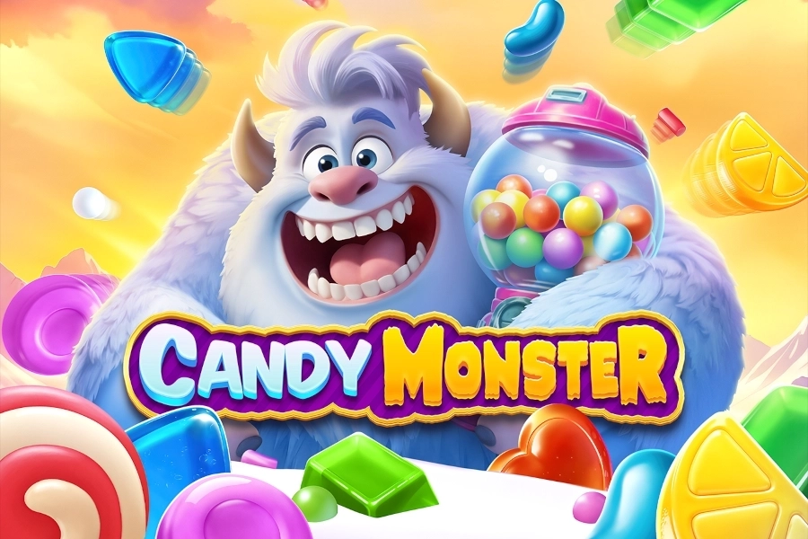 Candy Monster slot by Greentube