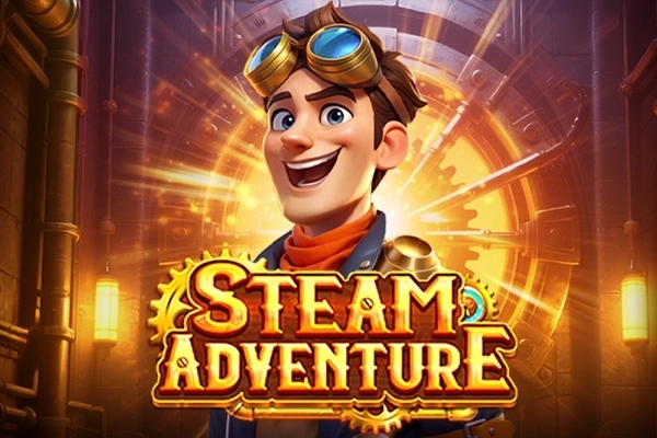 Steam Adventure slot by Vivid Gaming - 97.04% RTP
