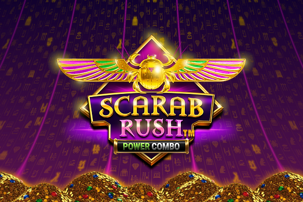 Scarab Rush Power Combo slot by Just for the Win