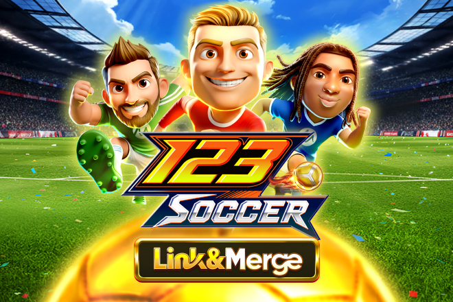 123 Soccer Link & Merge slot by Microgaming