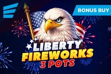 Liberty Fireworks slot by Evoplay