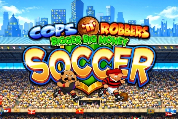Cops 'n' Robbers Bigger Big Money Soccer slot by Inspired Gaming