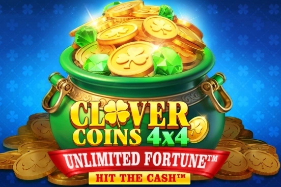 Clover Coins 4x4 Unlimited Fortune slot by TaDa Gaming