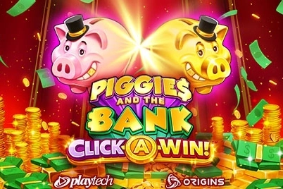 Piggies and the Bank: Click-A-Win slot by Playtech