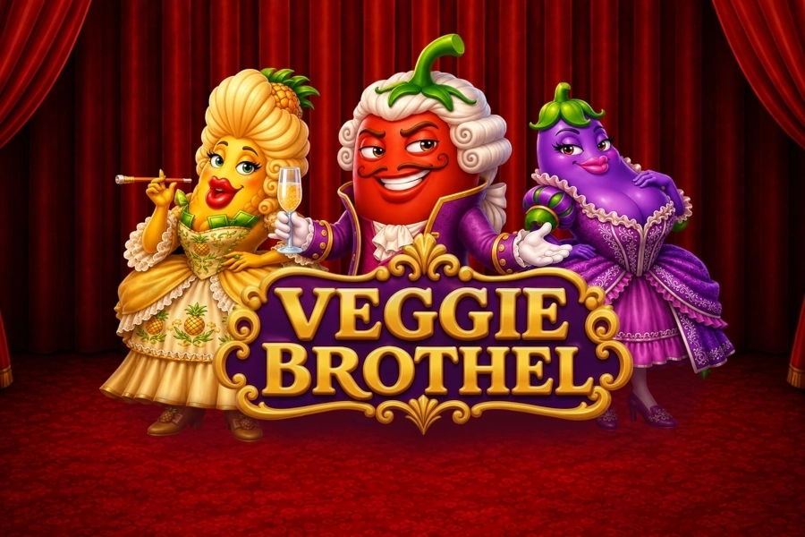Veggie Brothel slot by Ludo Land
