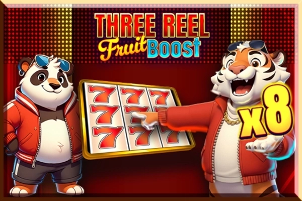 Three Reel Fruit Boost slot by Tiptop