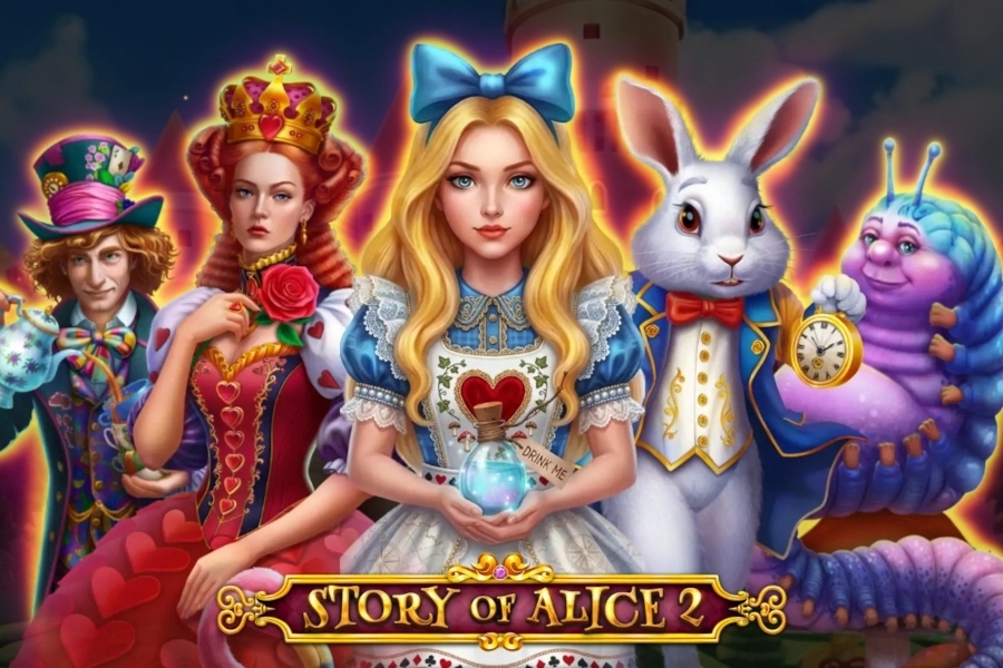 Story of Alice 2 slot by Spinomenal