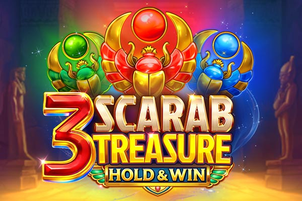 3 Scarab Treasure: Hold & Win Demo Slot
