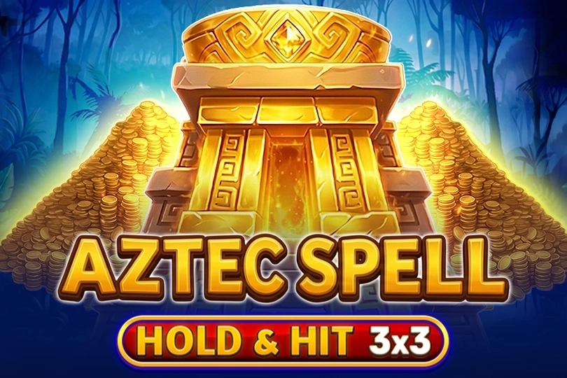 Aztec Spell - Hold & Hit 3x3 slot by Spinomenal