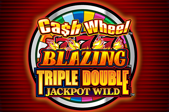 Cash Wheel Blazing 777 Triple Double Jackpot Wild Demo Slot