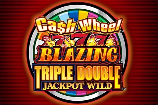 Cash Wheel Blazing 777 Triple Double Jackpot Wild slot by Light & Wonder