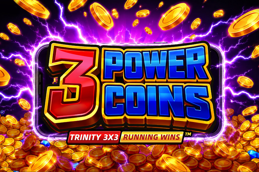 3 Power Coins: Running Wins Demo Slot