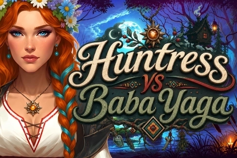 Huntress vs Baba Yaga slot by Mascot Gaming