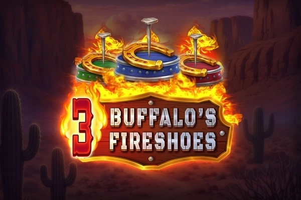 3 Buffalo's Fireshoe slot by Zillion Games