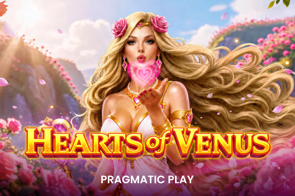 Hearts of Venus by Pragmatic Play, slot artwork