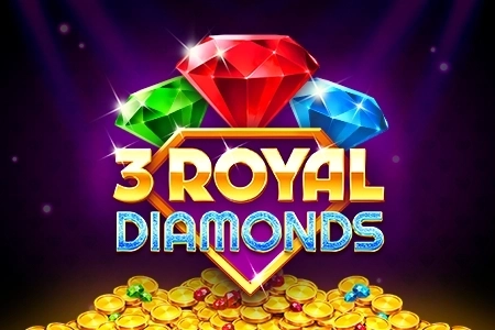 3 Royal Diamonds slot by GameBeat
