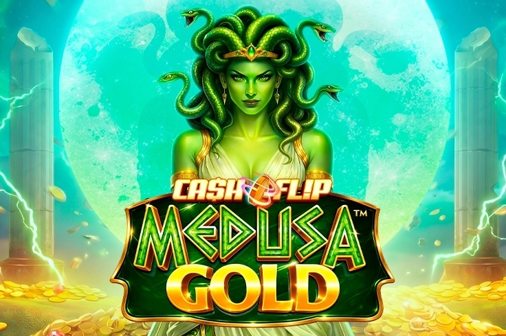 Cash Flip Medusa Gold slot by Snowborn Games