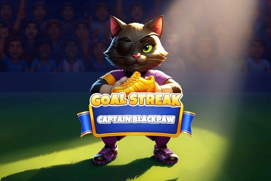Goal Streak: Captain Blackpaw slot by CasinoWebScripts