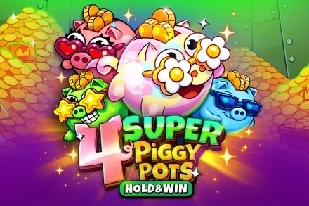 4 Super Piggypots slot by Clawbuster