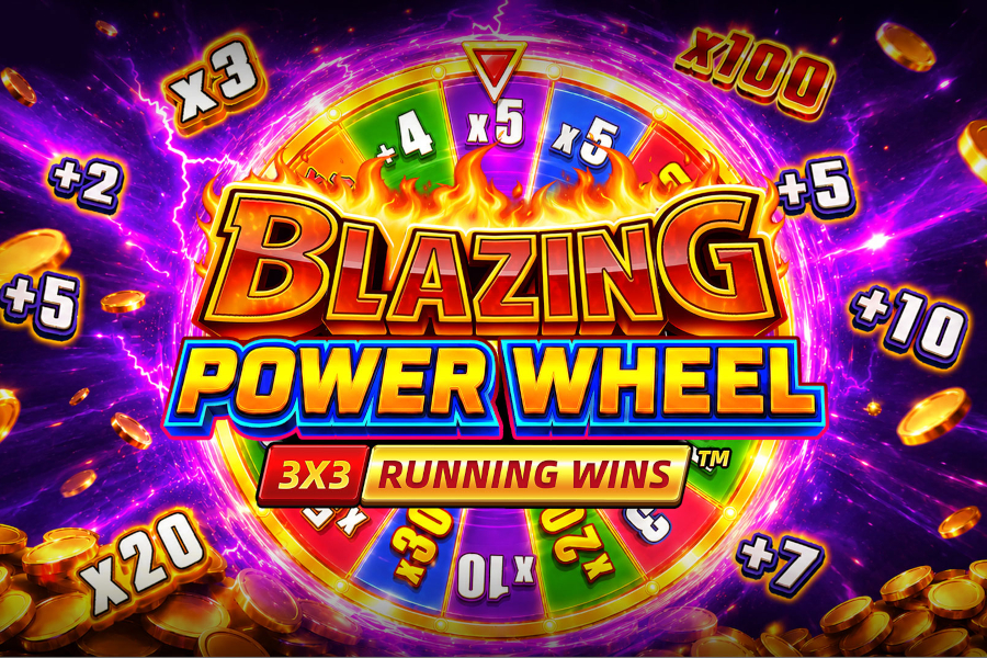 Blazing Power Wheel Demo Slot