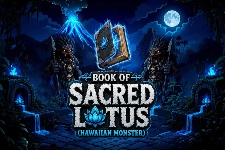 Book of Sacred Lotus slot by GameTimeTec