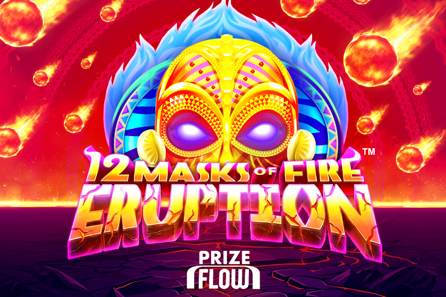 12 Masks of Fire Eruption Prize Flow Demo Slot