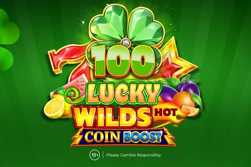 100 Lucky Wilds Hot Coin Boost
