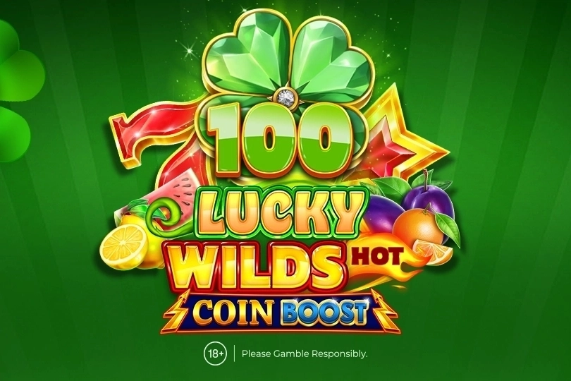 100 Lucky Wilds Hot Coin Boost slot by Amusnet